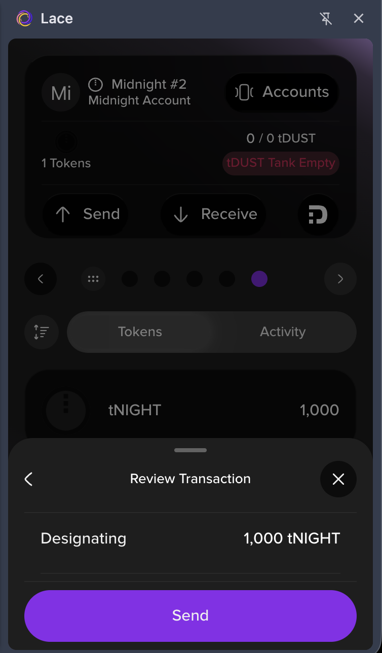 Send #2 — review & confirm